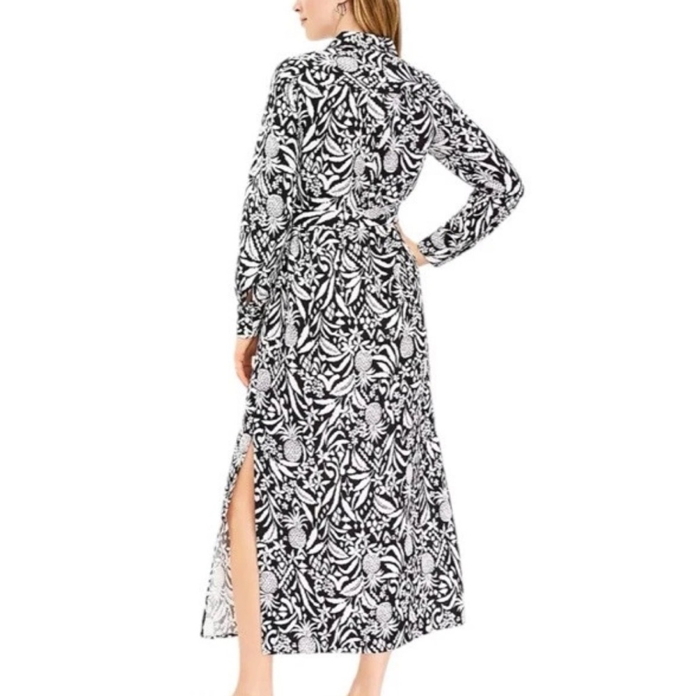 LOFT Pineapple Print Dress - Picture 4 of 6